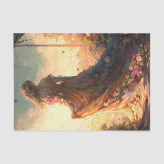 モーニングバラ 薄葉紙 (正面)