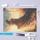 モーニングバラ 薄葉紙 (クラフト)