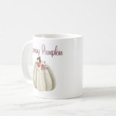 モーニングパンプキン秋コーヒーマグ コーヒーマグカップ (正面左)