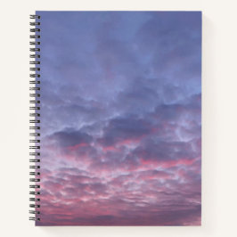 モーニングパープルサンライジングスパイラルノート ノートブック