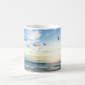 モーニングビーチシーグル コーヒーマグカップ (中央)