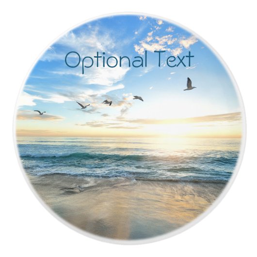 モーニングビーチシーグル セラミックノブ (正面)