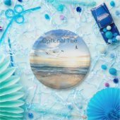 モーニングビーチシーグル ペーパープレート (パーティー)