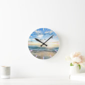 モーニングビーチシーグル ラウンド壁時計 (ホーム)