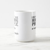 モーニングピープルマグ コーヒーマグカップ (中央)