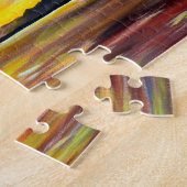 モーニングフェリー絵画ビュー ジグソーパズル (側面)