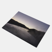 モーニングフォグオンザジャクソンリバーアットグランドテトン ドアマット (アングル)