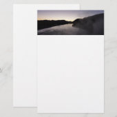 モーニングフォグオンザジャクソンリバーアットグランドテトン 便箋 (正面/裏面)