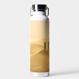 モーニングフォグ金ゴールドレイヤ日の出ホーム引用文 ウォーターボトル
