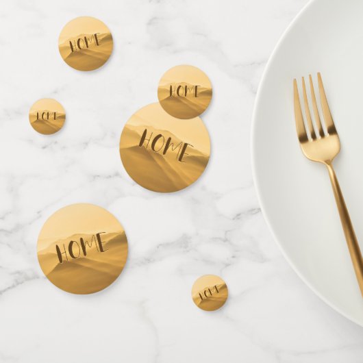 モーニングフォグ金ゴールドレイヤ日の出ホーム引用文 コンフェッティ (グループ)