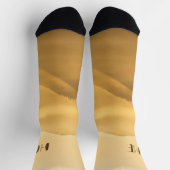 モーニングフォグ金ゴールドレイヤ日の出ホーム引用文 ソックス (上部)