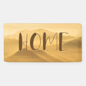 モーニングフォグ金ゴールドレイヤ日の出ホーム引用文 横断幕 (横)