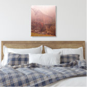 モーニングフォグ キャンバスプリント (インサイチュ (寝室))