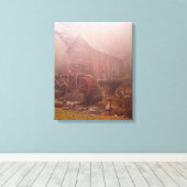 モーニングフォグ キャンバスプリント (インサイチュ (ウッドフロア))