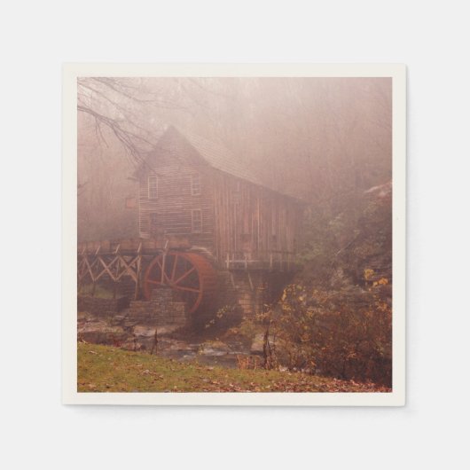 モーニングフォグ スタンダードカクテルナプキン (正面)