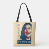 モーニングフォワードカマラハリス2024トート トートバッグ (裏面)