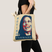 モーニングフォワードカマラハリス2024トート トートバッグ (クローズアップ)