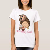 モーニングフクロウTシャツ Tシャツ (正面)