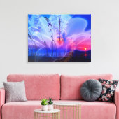 モーニングフラワー – キャンバス (インサイチュ (リビング))