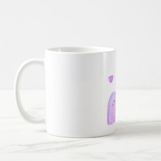 「モーニングブリッサムグ」 コーヒーマグカップ (左)