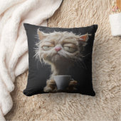 モーニングブリューブリス – Cat クッション (ブランケット)