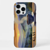 モーニングブレウモノグラム iPhoneケース (裏面)
