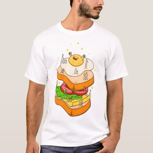 モーニングブレックファスト Tシャツ (正面)