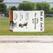 モーニングブレックファーストフード 横断幕 (インサイチュ)