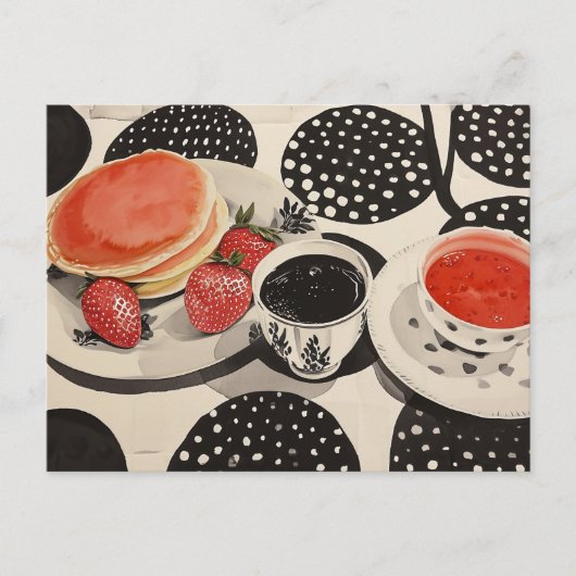 モーニングブレックファースト ポストカード (正面)