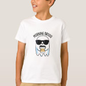 モーニングブロオおもしろい幽霊コーヒーパン Tシャツ (正面)