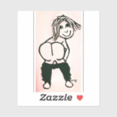 モーニングベアお尻カスタムシール シール (シート)