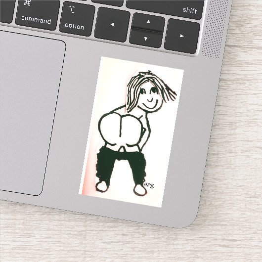 モーニングベアお尻カスタムシール シール (詳細)