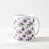 モーニングペチュニア開花マグ コーヒーマグカップ (正面右)