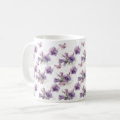モーニングペチュニア開花マグ コーヒーマグカップ (正面左)