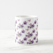 モーニングペチュニア開花マグ コーヒーマグカップ (中央)