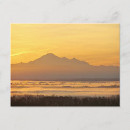 モーニングマウンテン魔法。 ポストカード