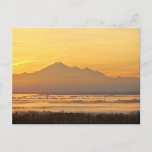 モーニングマウンテン魔法。 ポストカード (正面)