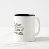 モーニングマグカフェインカオスコーディネーターコーヒーマグ ツートーンマグカップ (正面右)