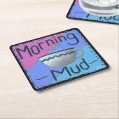 モーニングマッドコースター スクエアペーパーコースター (アングル)