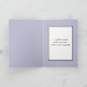 モーニングミスティレイク悔やみや弔慰 カード (内部)