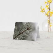 モーニングミストノートカード カード (黄色い花)