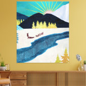 モーニングムッシャー キャンバスプリント (インサイチュ (リビング))