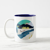 モーニングムッシャー ツートーンマグカップ (左)