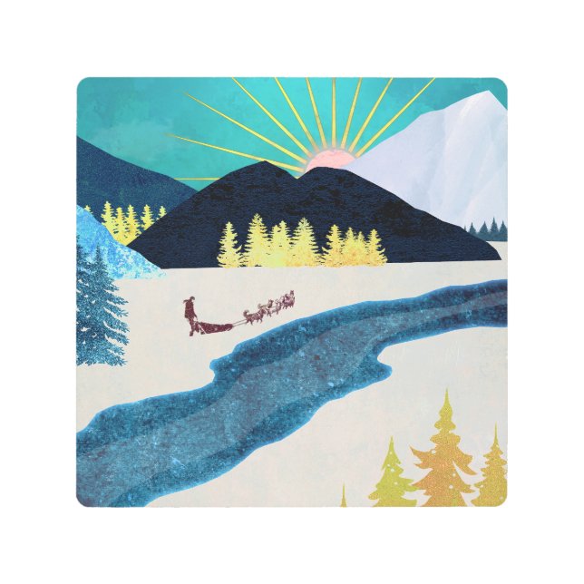 モーニングムッシャー メタルプリント (正面)