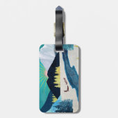 モーニングムッシャー ラゲッジタグ (裏面縦)