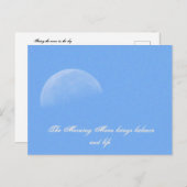 モーニングムーンポストカード ポストカード (正面/裏面)