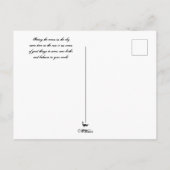 モーニングムーンポストカード ポストカード (裏面)