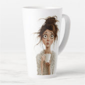 モーニングメイヘム カフェラテマグ (右アングル)