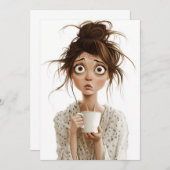 モーニングメイヘム 招待状 (正面/裏面)