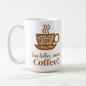 モーニングメッセーよくはしゃぐジ付きコーヒーカップ コーヒーマグカップ (左)